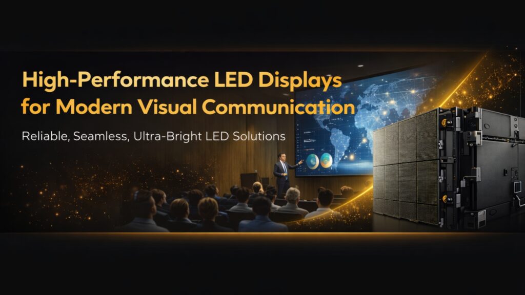 High-Performance LED Displays for Modern Visual Communication