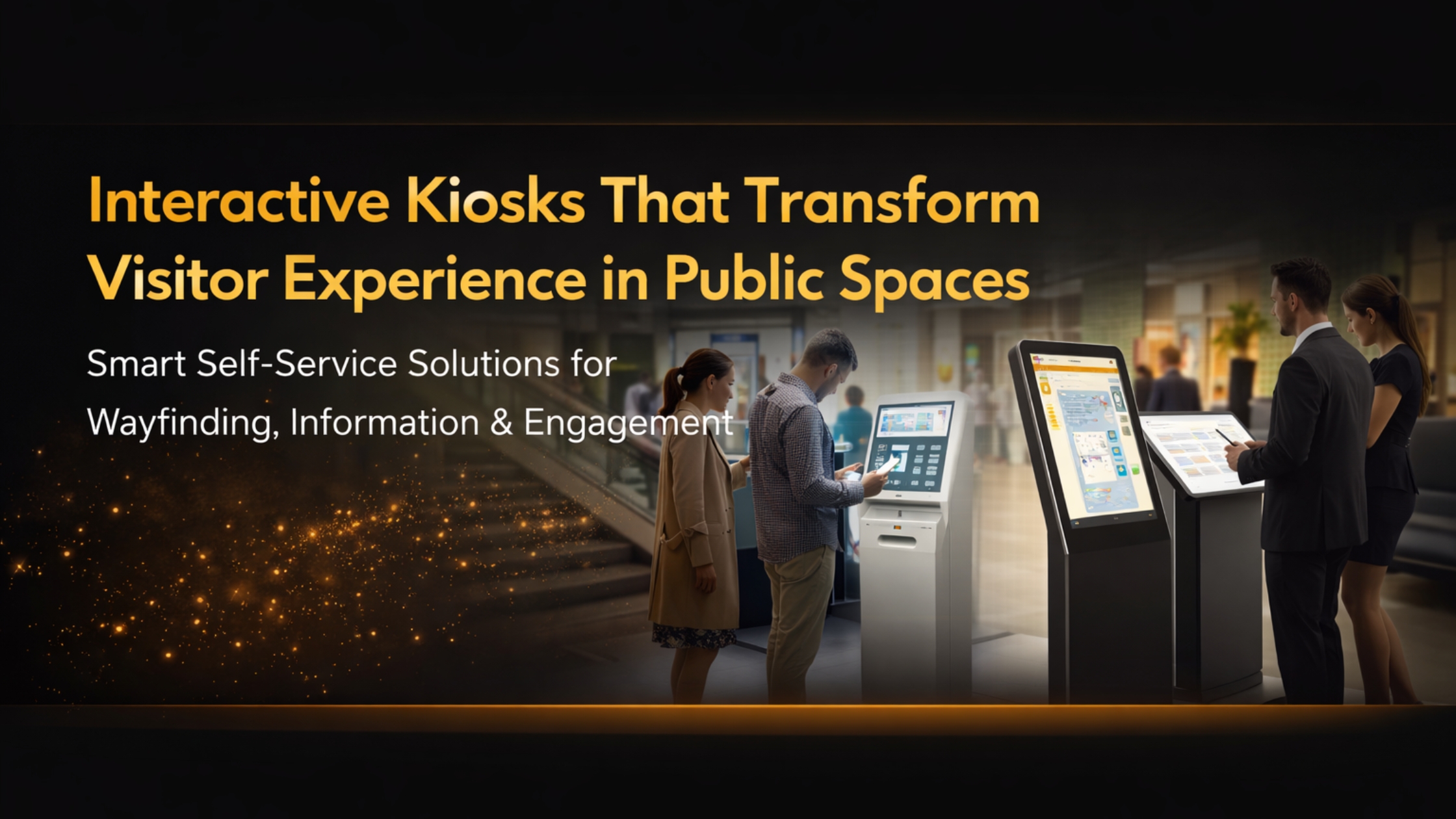 Interactive Kiosks That Transform Visitor Experience in Public Spaces