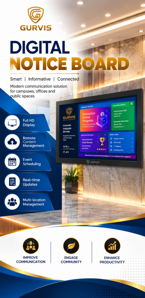 Digital Notice Board
