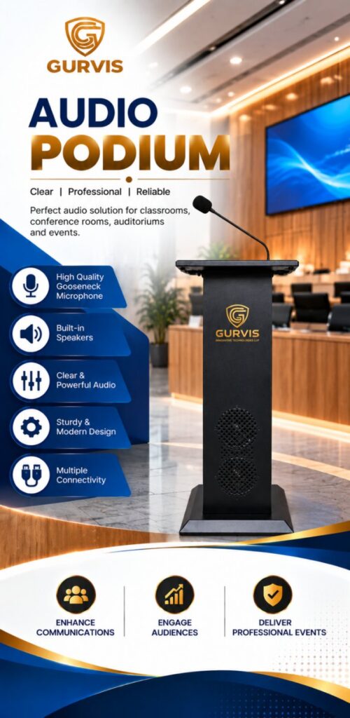 Gurvis Audio Podium – clear, professional, reliable